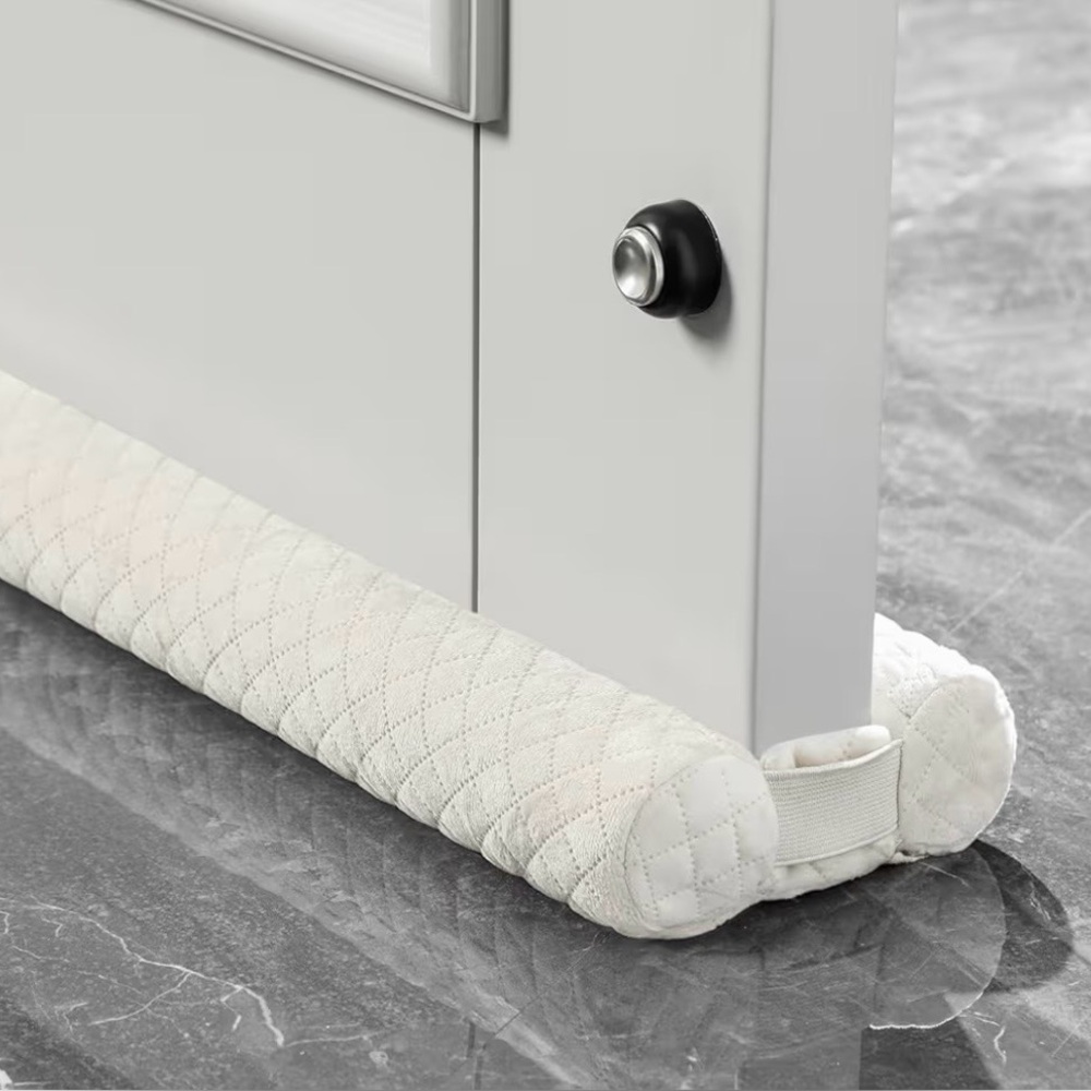 New In Box Beige Door Draft Stopper